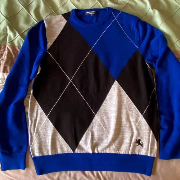 SOLD EXPRESS Men’s Merino Wool Sweater - Size M - Picture 1 of 6